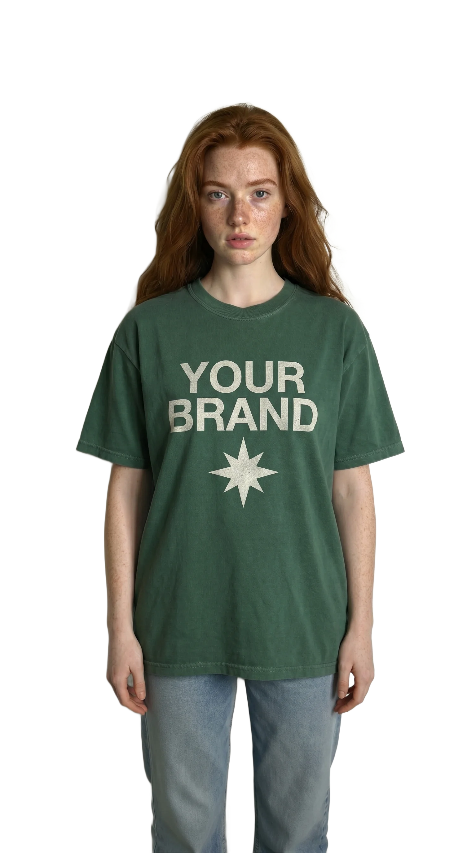 Same AI model — different hoodie design variation 10, AI clothing visualizer